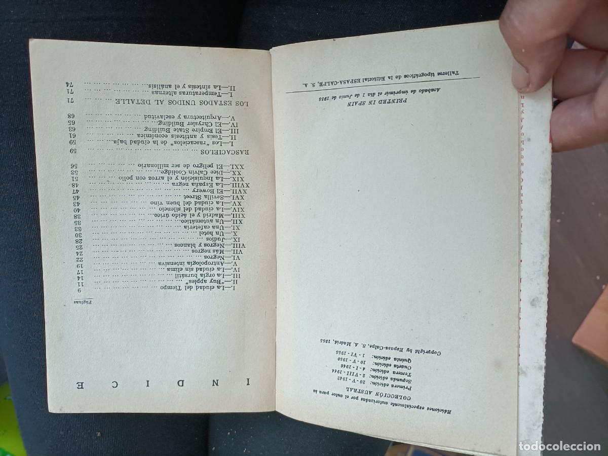 Libros de segunda mano: La ciudad autom&aacute;tica. Julio Camba.1955 - Foto 4