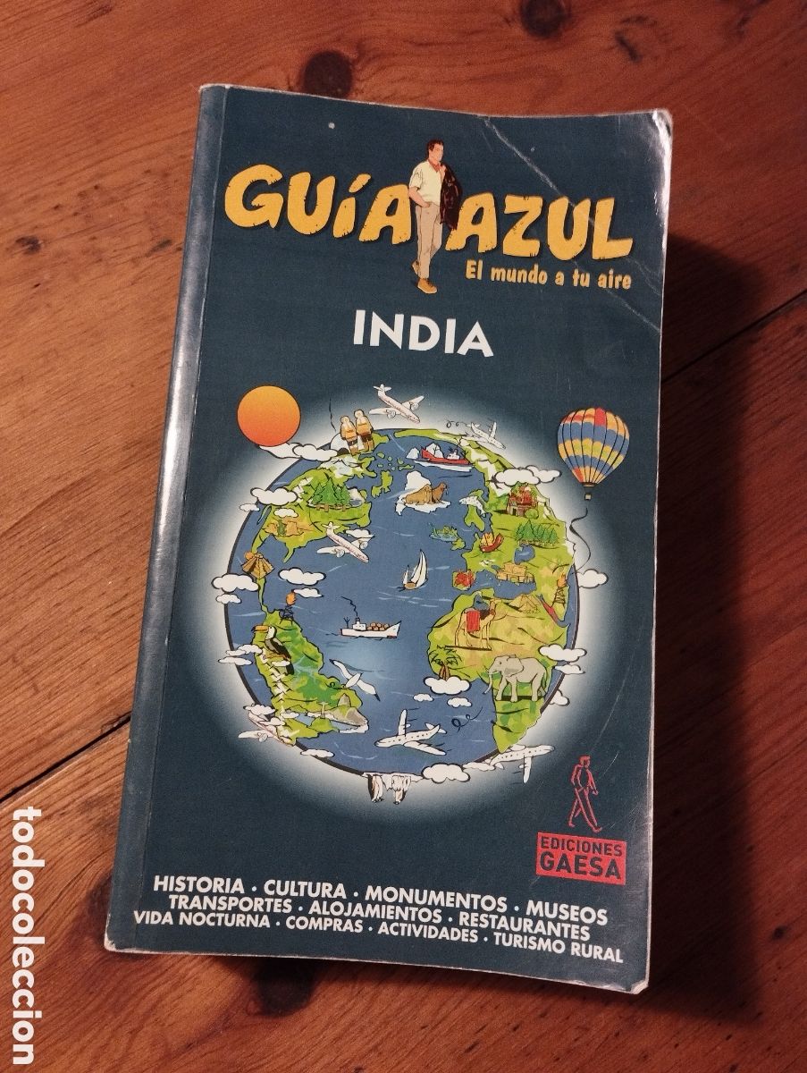 Libros de segunda mano: India. Gu&iacute;a azul. - Foto 1