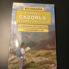 Libros de segunda mano: SIERRAS DE CAZORLA,SEGURA Y LAS VILLAS.