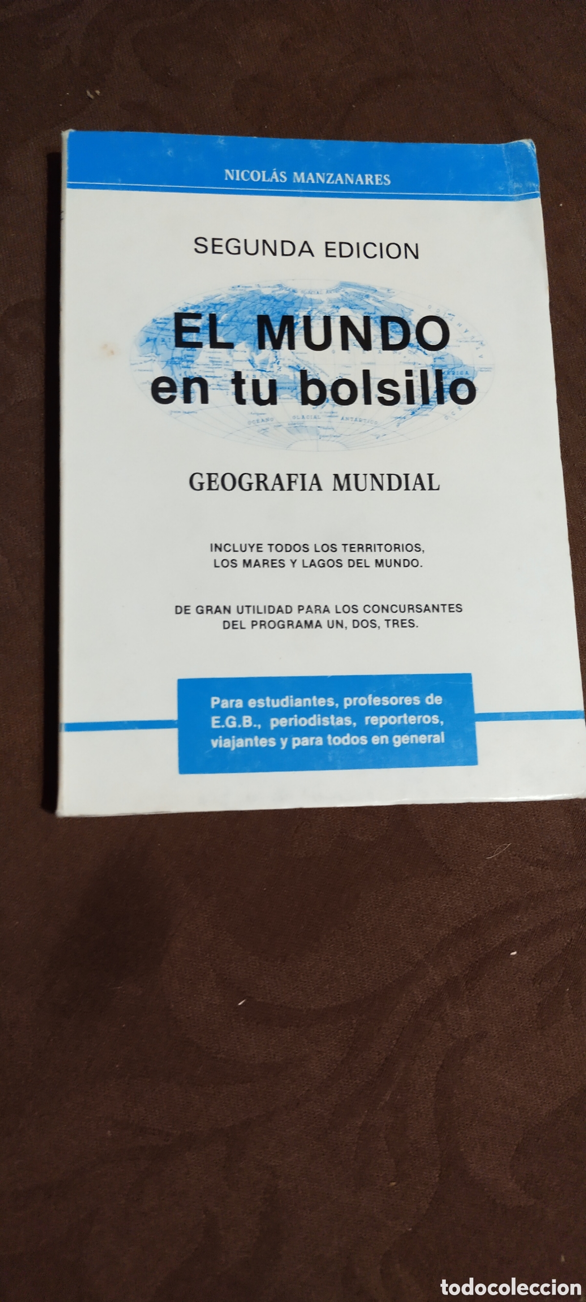 Libros de segunda mano: El mundo en tu bolsillo con dedicatoria aut&oacute;grafo del autor