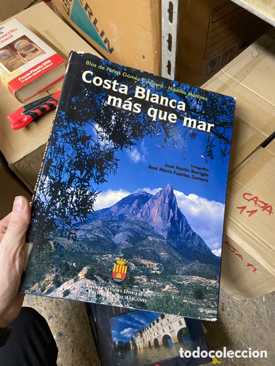 Libros de segunda mano: Caja11 Costa Blanca m&aacute;s que mar, Alicante, Blas de Pe&ntilde;as G&oacute;m&eacute;z-CUartero - Hip&oacute;lito Mart&iacute;nez