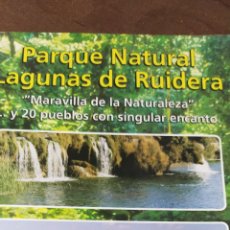 Libros de segunda mano: PARQUE NATURAL LAGUNAS DE RUIDERA MARAVILLAS DE LA NATURALEZA Y 20 PUEBLOS CON SINGULAR ENCANTO. Lote 380661954
