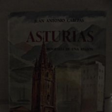 Libros de segunda mano: ASTURIAS. BIOGRAFIA DE UNA REGION. JUAN ANTONIO CABEZAS. ESPASA-CALPE. SEGUNDA EDICION, REVISADA Y A