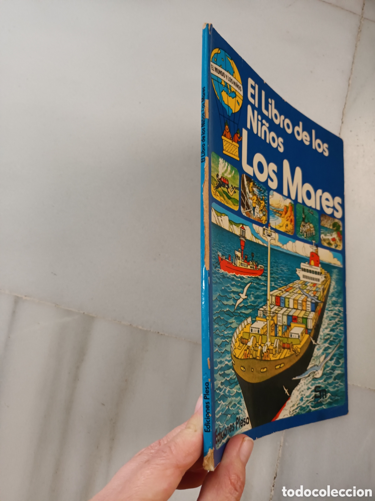 Libros de segunda mano: LOS MARES. EL LIBRO DE LOS NI&Ntilde;OS. EDICIONES PLESA 1976. - Foto 2