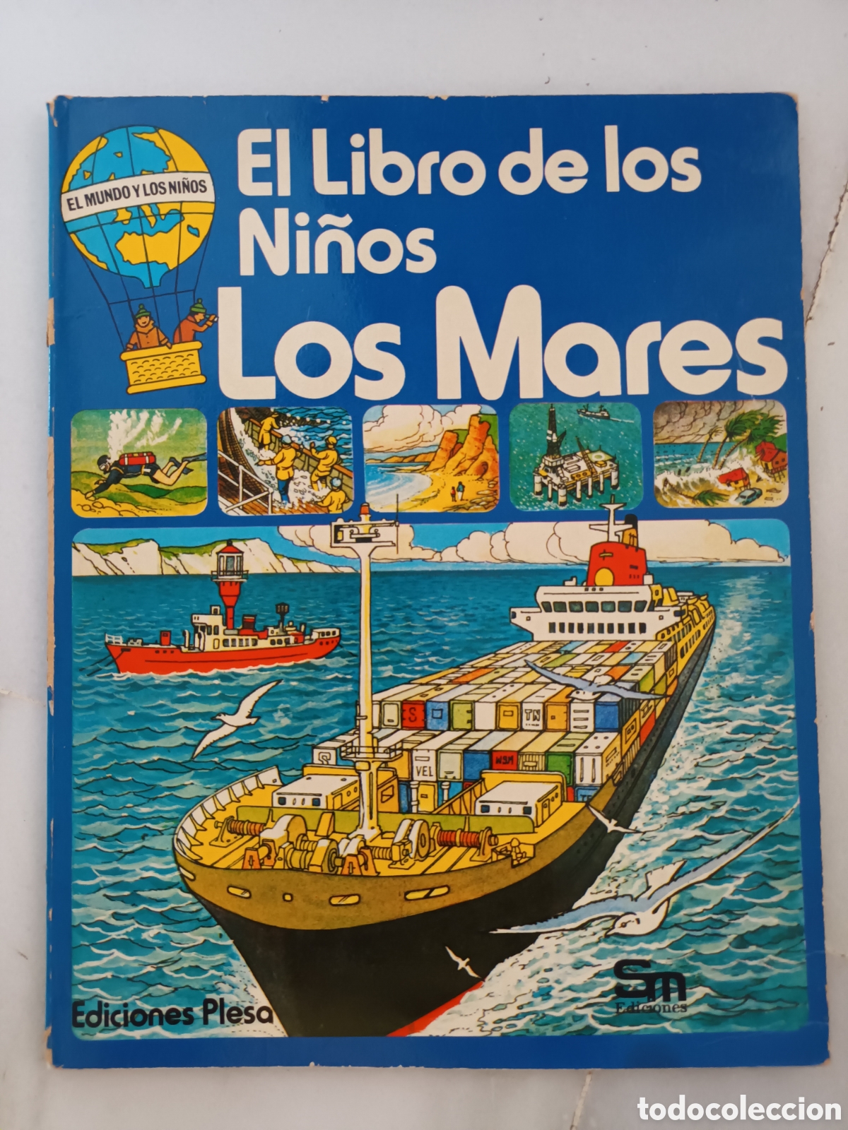 Libros de segunda mano: LOS MARES. EL LIBRO DE LOS NI&Ntilde;OS. EDICIONES PLESA 1976. - Foto 1