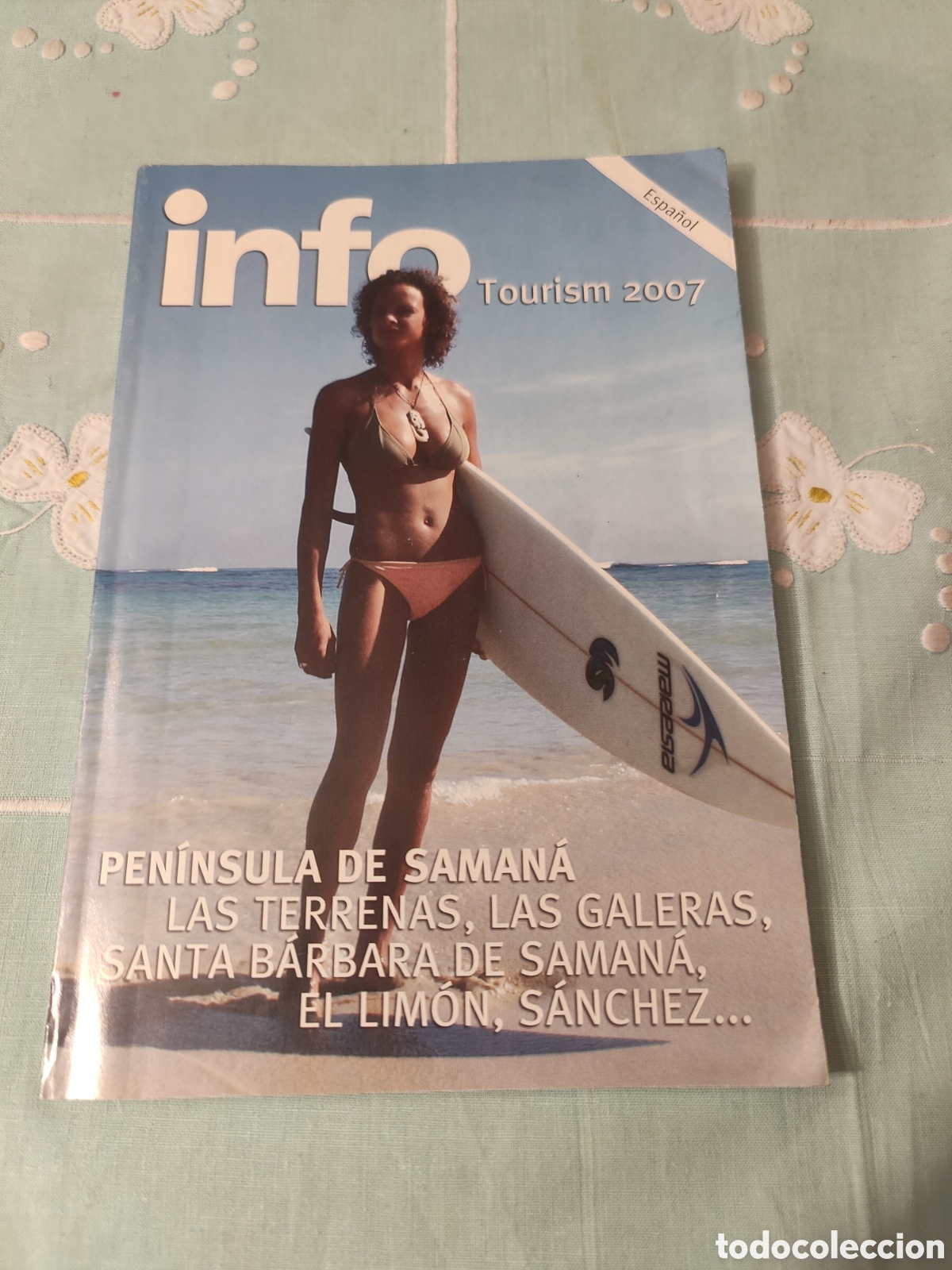 Libros de segunda mano: GU&Iacute;A SAMAN&Aacute;. REP.DOMINICANA. INFO TOURISM 2007.