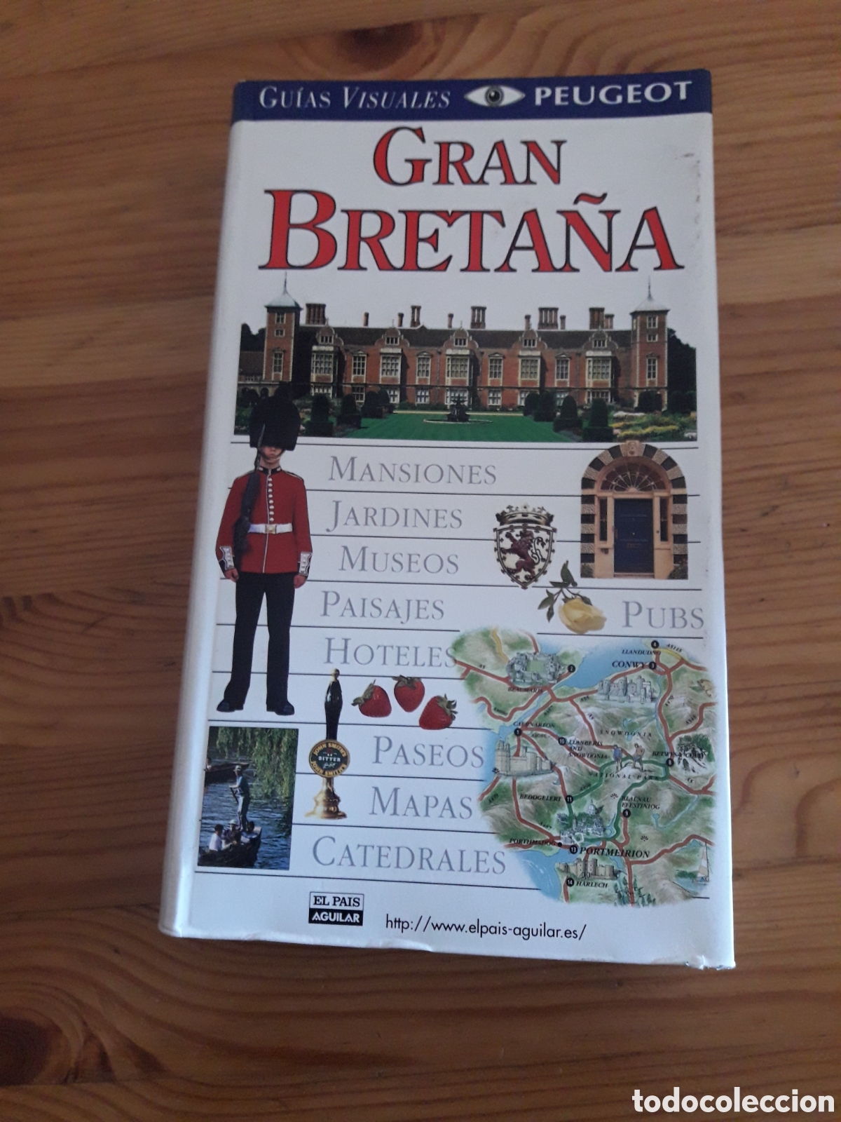 Libros de segunda mano: Gran Breta&ntilde;a Guias Visuales Peugeot - guia viaje