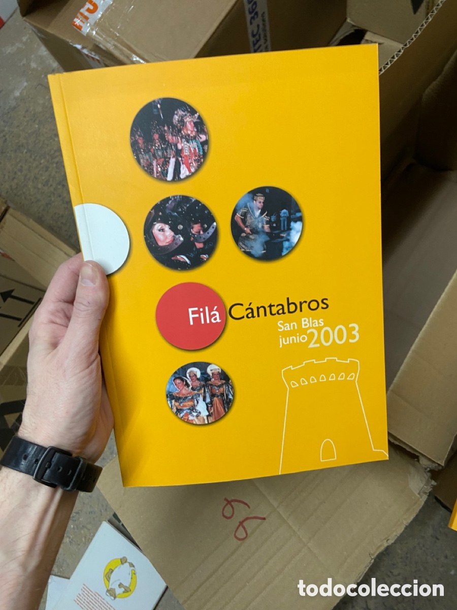 Libros de segunda mano: Caja66 Fil&aacute; C&aacute;ntabros San Blas junio 2003