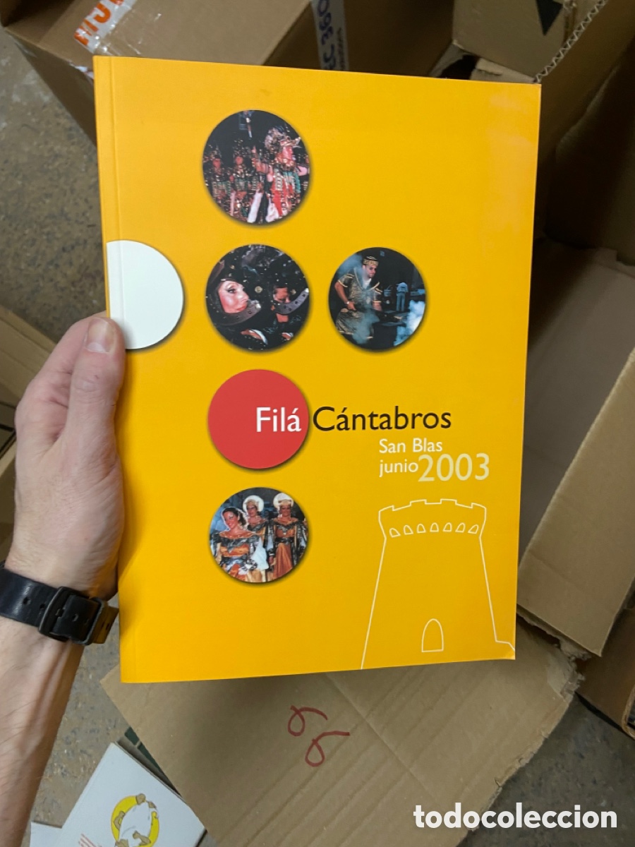 Libros de segunda mano: Caja66 Fil&aacute; C&aacute;ntabros San Blas junio 2003