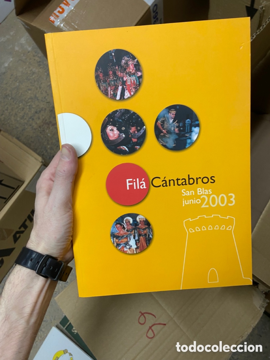 Libros de segunda mano: Caja66 Fil&aacute; C&aacute;ntabros San Blas junio 2003