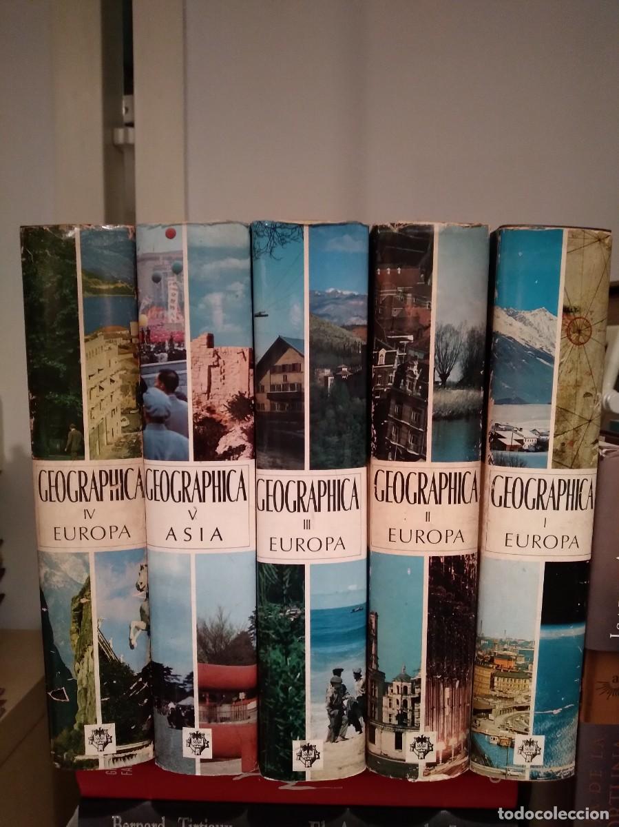 Libros de segunda mano: Enciclopedia 5 Tomos-Geographica el hombre y la Tierra-