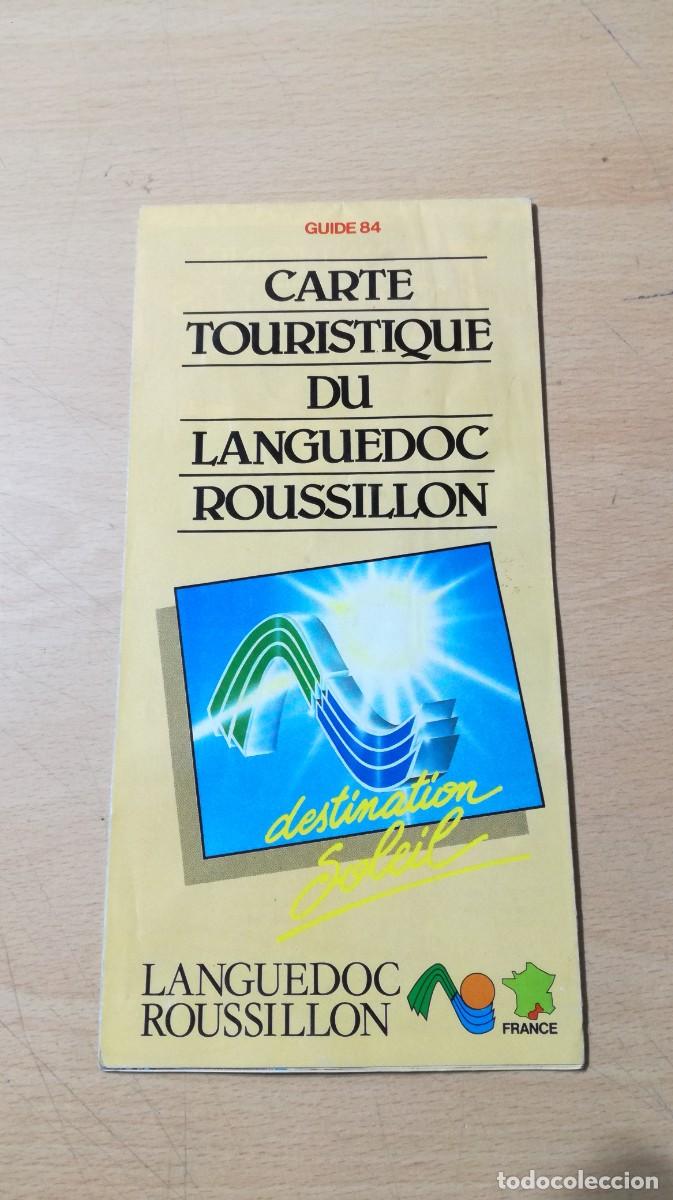Libros de segunda mano: CARTE TOURISTIQUE DU LANGEDOC ROUSSILLON / AM22