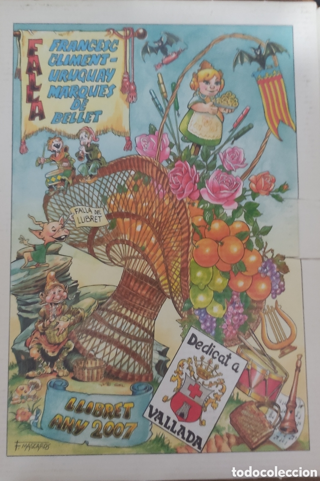 Libros de segunda mano: LLIBRET FALLAS 2007 - Foto 1