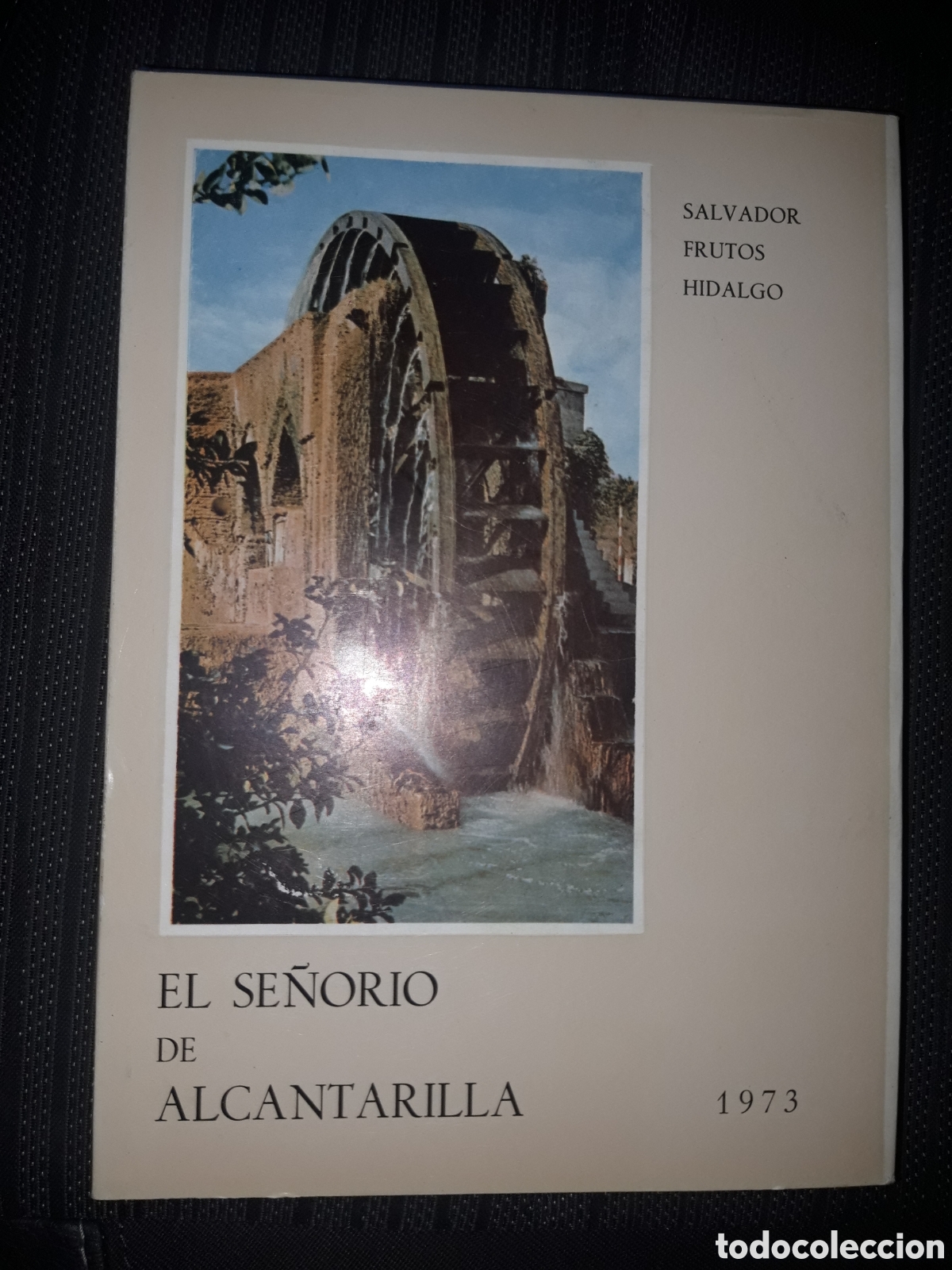 Libros de segunda mano: EL SE&Ntilde;ORIO DE ALCANTARILLA - SALVADOR FRUTOS HIDALGO 1973