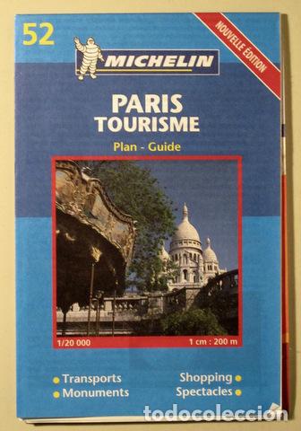 Libros de segunda mano: PARIS TOURISME. Plan-Guide Michelin - Foto 1