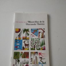 Libros de segunda mano: GUIA AUXILIAR DE LAS MARAVILLAS DE LA PENÍNSULA IBERICA. Lote 396787049