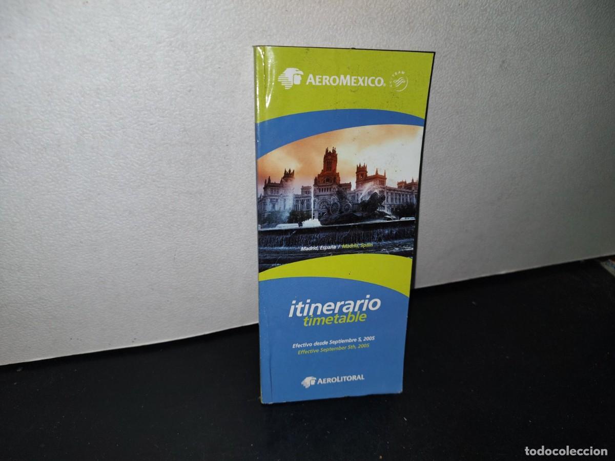 Libri di seconda mano: 68- AEROM&Eacute;XICO. ITINERARIO - 2005