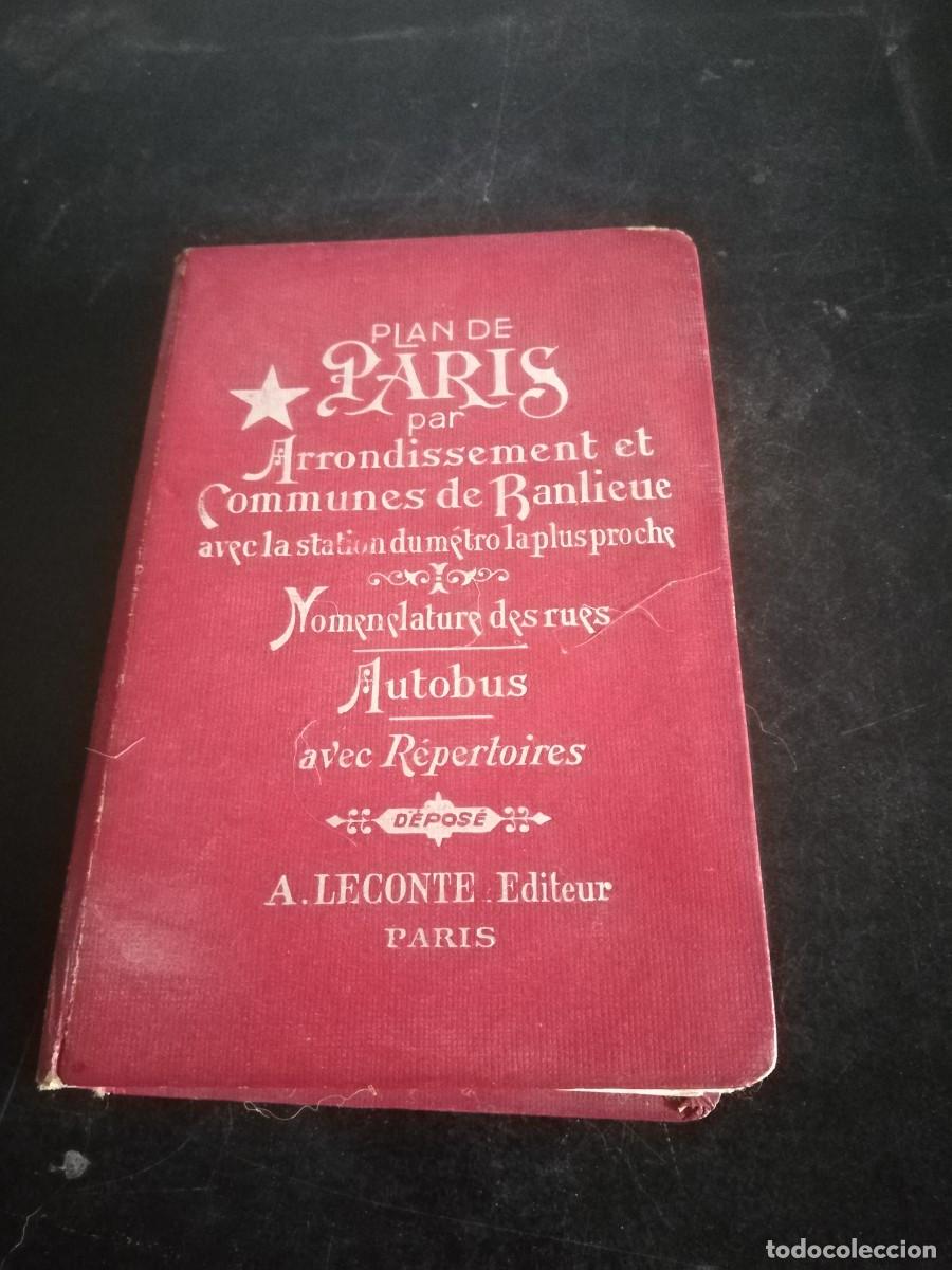 Libros de segunda mano: PLAN DE PARIS / AP908 / A LECONTE - Foto 1