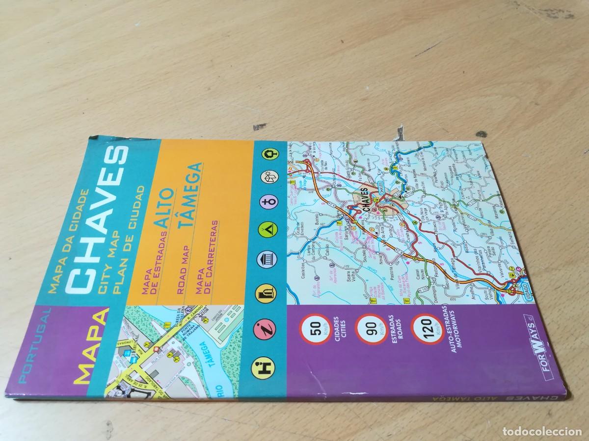 Libri di seconda mano: MAPA CHAVES, ALTO TAMEGA, PORTUGAL / AQ307