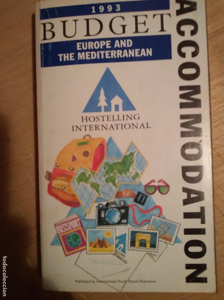 Libros de segunda mano: Hostelling internacional Europe and the Mediterranenan-1993-Guia-