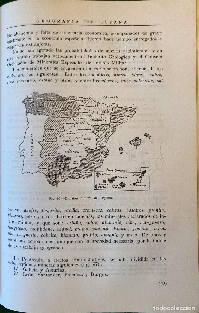 Libros de segunda mano: Geograf&iacute;a de Espa&ntilde;a - Foto 6