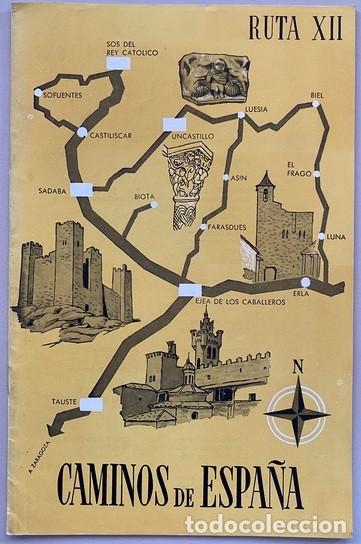Libri di seconda mano: CAMINOS DE ESPA&Ntilde;A RUTA XII CINCO VILLAS TAUSTE SOS UNCASTILLO Compa&ntilde;&iacute;a Espa&ntilde;ola de Penicilina 1958