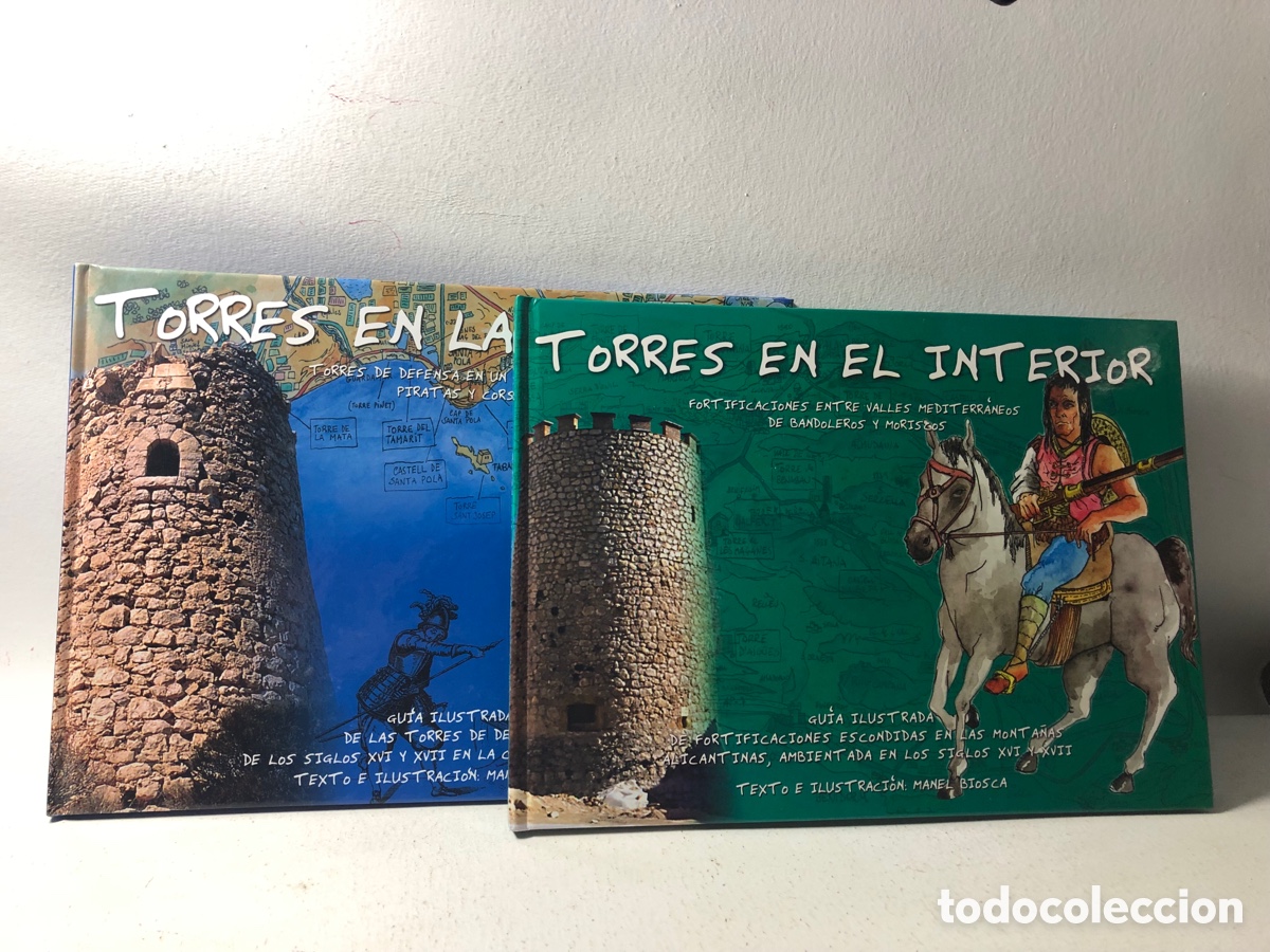 Livros em segunda m&atilde;o: TORRES EN LA COSTA & TORRES EN EL INTERIOR ● 2 VOLS. ● MANEL BIOSCA