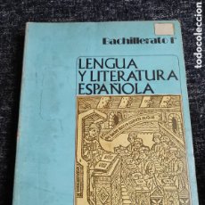 Libros de segunda mano: LENGUA Y LITERATURA ESPAÑOLA 1º BACHILLERATO / GUILLERMO DIAZ PLAJA -ED. MAGISTERIO 1975. Lote 402786079