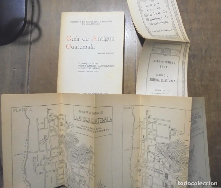 Gebrauchte B&uuml;cher: Gu&iacute;a de Antigua Guatemala J. Joaquin Pardo 1969 3a ed. Sociedad de Geograf&iacute;a e Historia de Guatemala
