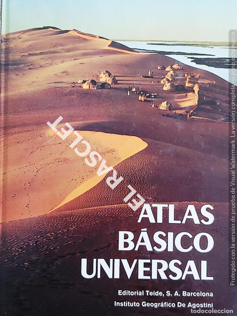 Libros de segunda mano: ATLAS B&Aacute;SICO UNIVERSAL -- EDITORIAL TEIDE - Foto 1