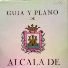 Libros de segunda mano: GUÍA Y PLANO DE ALCALÁ DE HENARES 1973