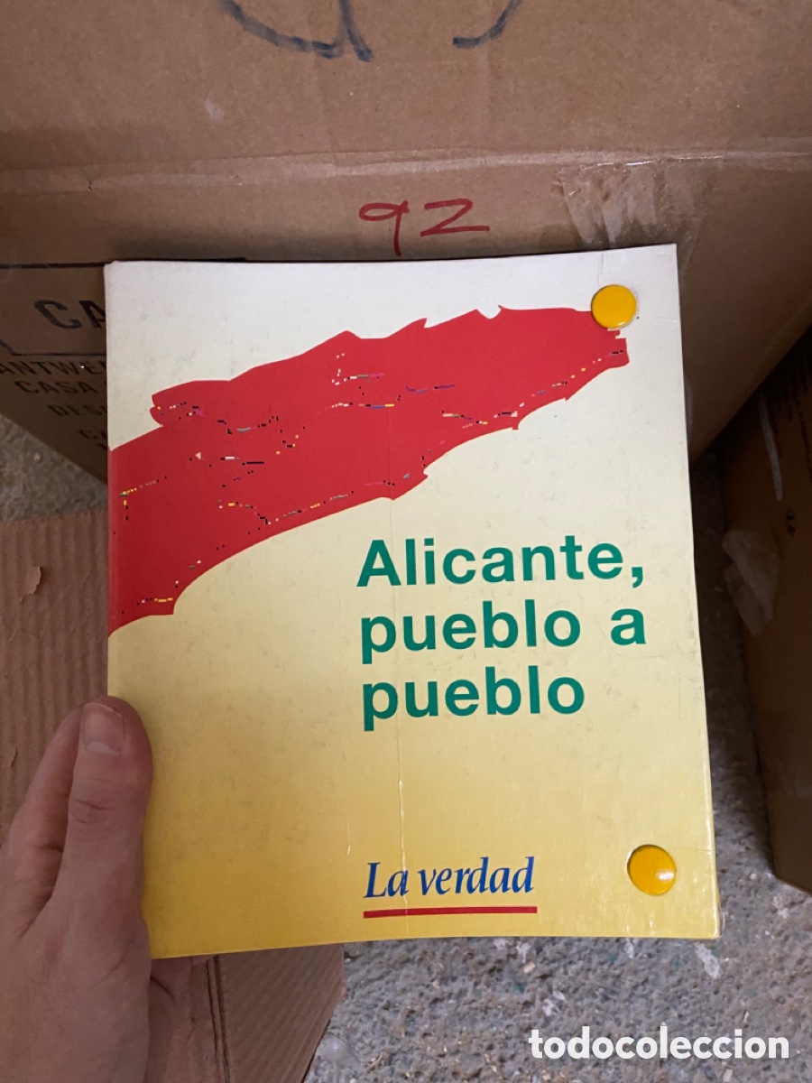 Libros de segunda mano: Caja92 Alicante, pueblo a pueblo - La verdad