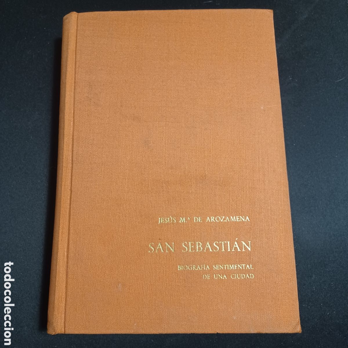 Libros de segunda mano: BIOGRAFIA SENTIMENTAL DE UNA CIUDAD -SAN SEBASTIAN- 1963-N&deg; 229-J.M DE AROZAMENA