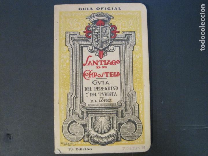 Libros de segunda mano: SANTIAGO DE COMPOSTELA-GUIA OFICIAL-VER FOTOS-(K-10.073)