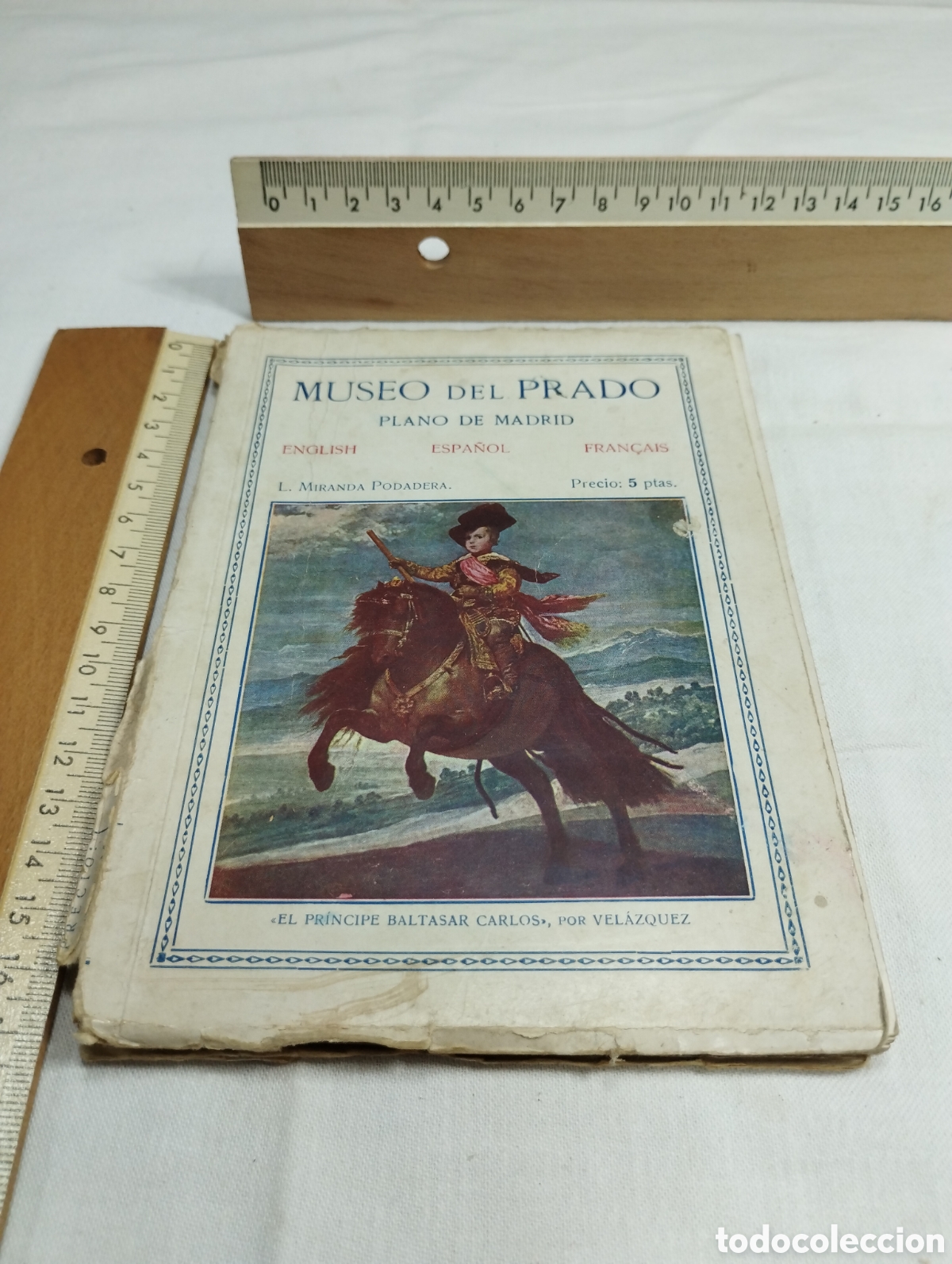 Libros de segunda mano: Museo del Prado, plano de Madrid KKB