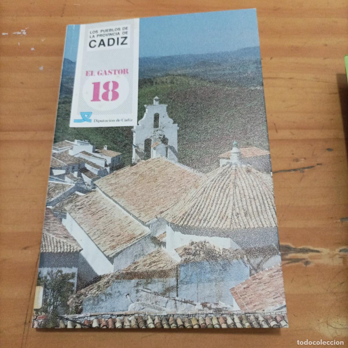 Gebrauchte B&uuml;cher: LOS PUEBLOS DE LA PROVINCIA DE CADIZ,EL GASTOR 18, DIPUTACI&Oacute;N DE CADIZ,1985,105 PAG.