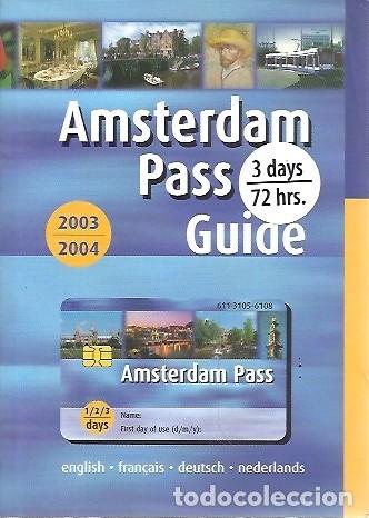 Libros de segunda mano: AMSTERDAM PASS GUIDE - Foto 1