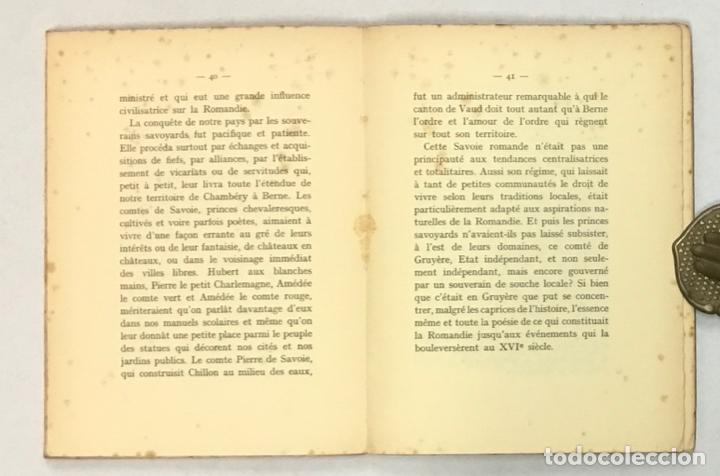 Libros de segunda mano: ROMANDIE. - CINGRIA, Alexandre. - Foto 4