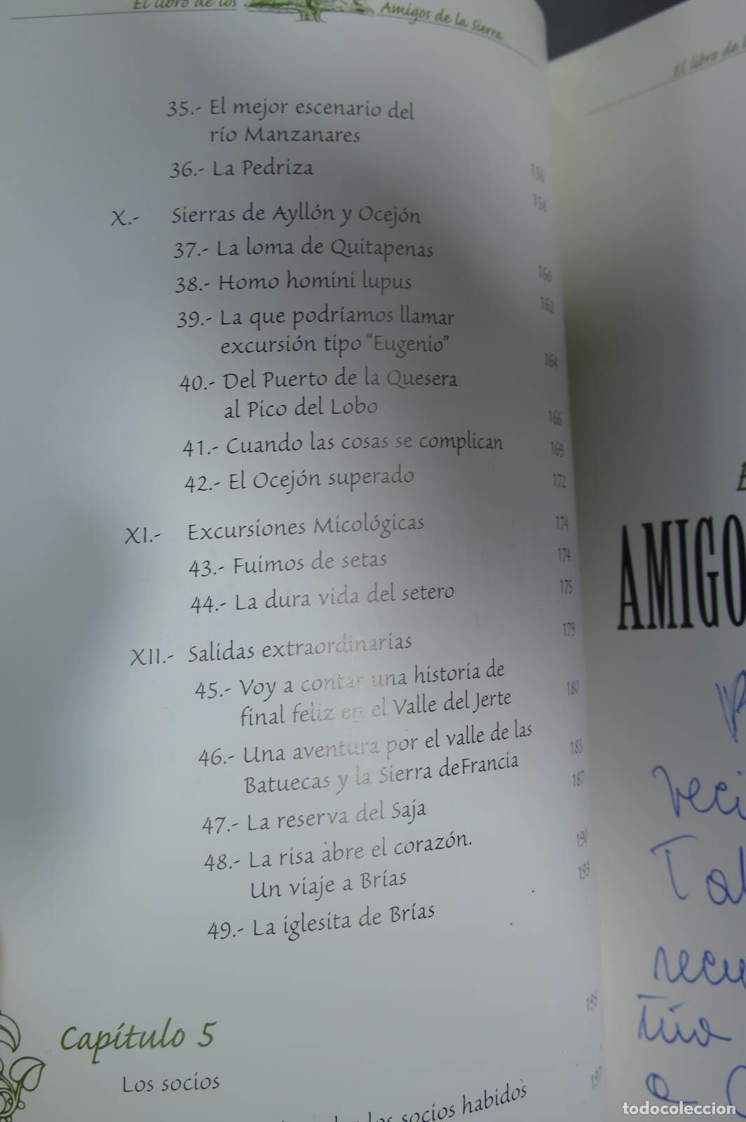 Libros de segunda mano: EL LIBRO DE LOS AMIGOS DE LA SIERRA - Foto 5