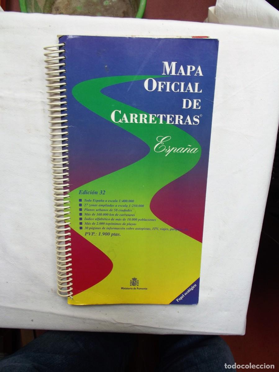 Libros de segunda mano: MAPA OFICIAL DE CARRETERAS ESPA&Ntilde;A