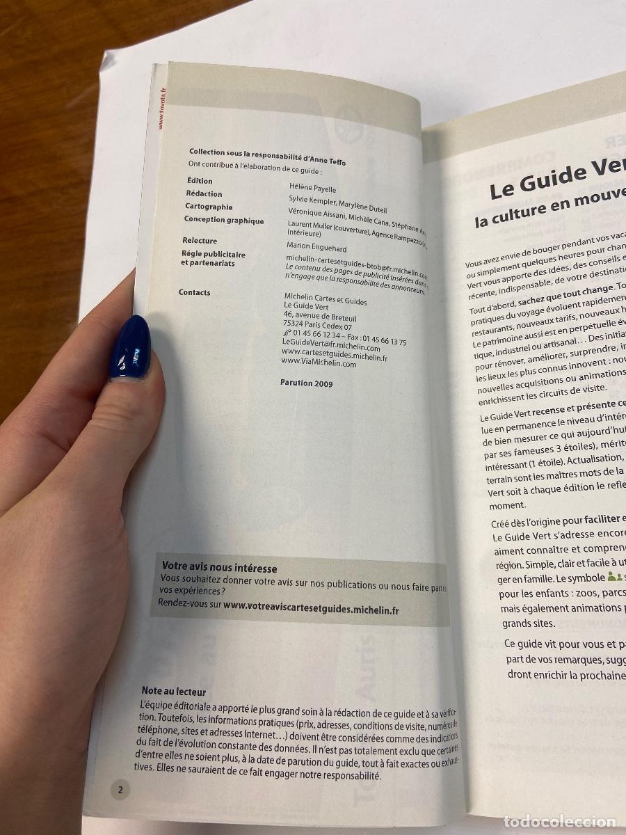 Libros de segunda mano: MICHELIN PARIS - LE GUIDE VERT - Foto 3