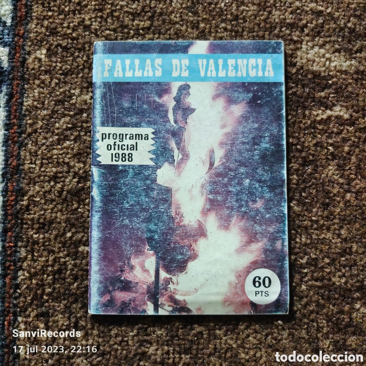 Libros de segunda mano: FALLAS DE VALENCIA, PROGRAMA OFICIAL 1988 - Foto 1