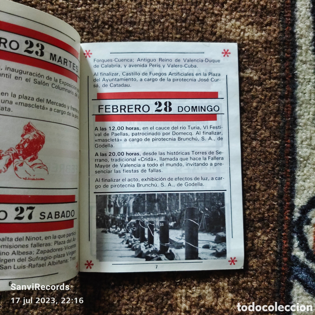 Libros de segunda mano: FALLAS DE VALENCIA, PROGRAMA OFICIAL 1988 - Foto 3