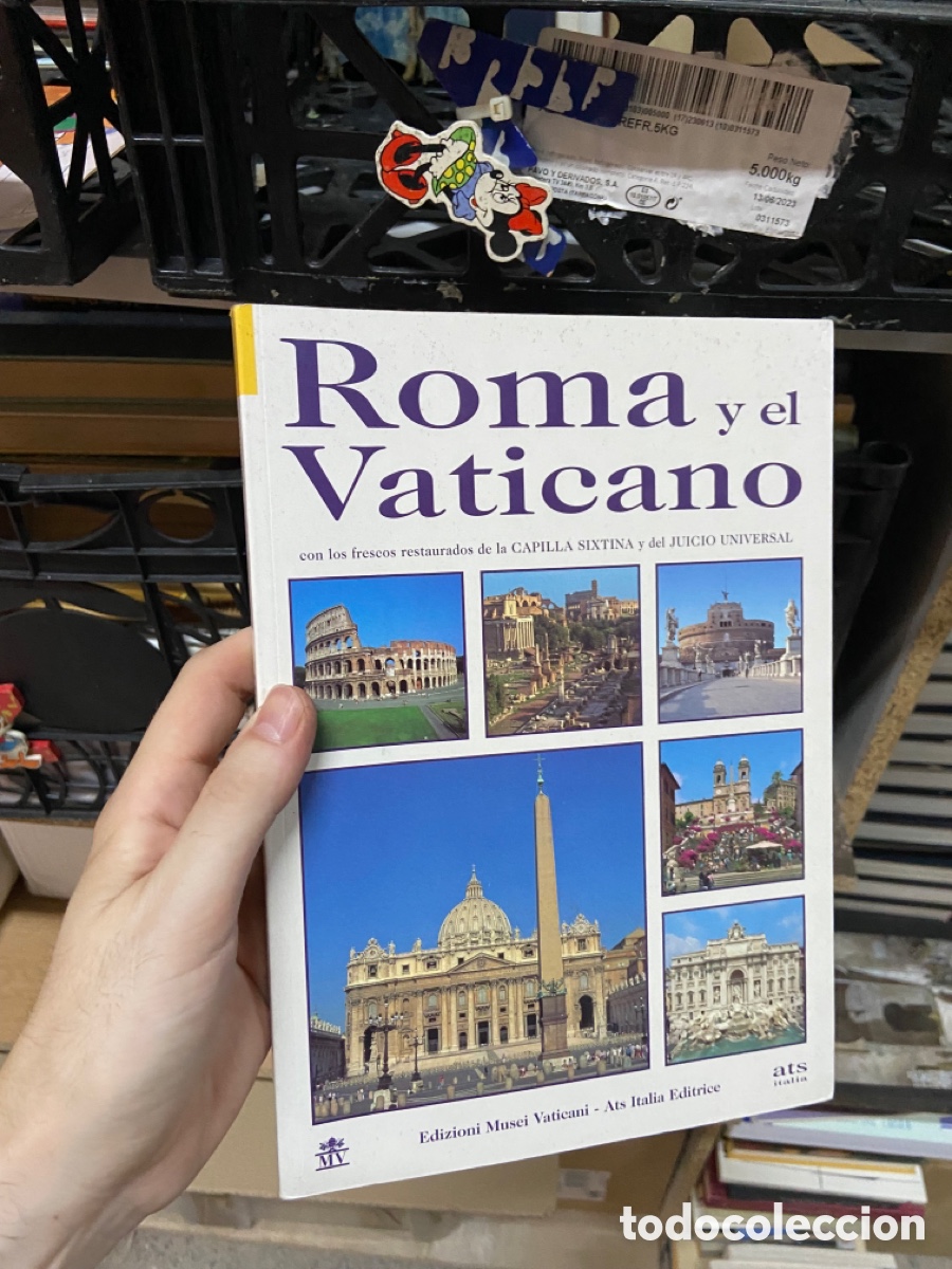 Libri di seconda mano: (W) Roma y el Vaticano, libro de fotografia