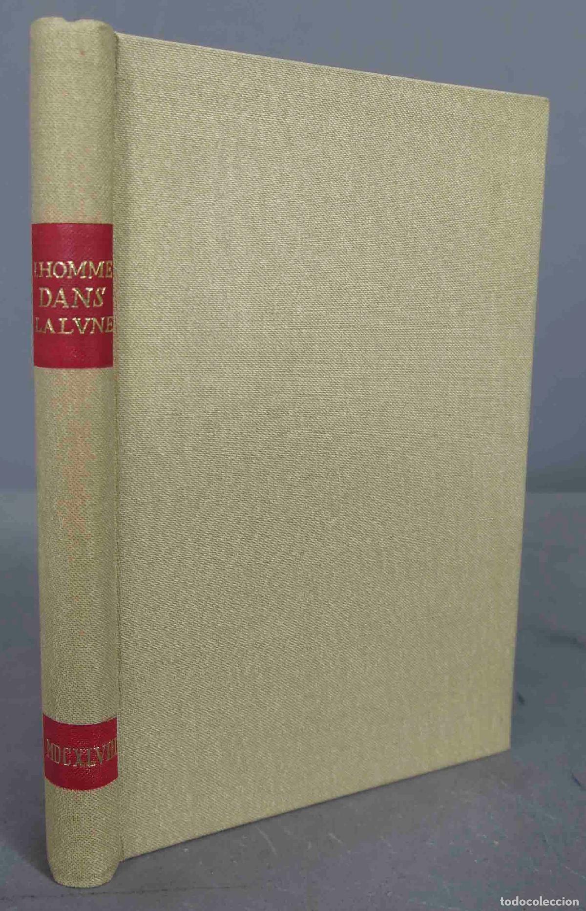 Libri di seconda mano: L&acute;HOMME DANS LA LUNE OU LE VOYAGE CHIMERIQUE FAIT AU MONDE DE LA LUNE NOUUELLEMENT DECOUUERT. FACSIM