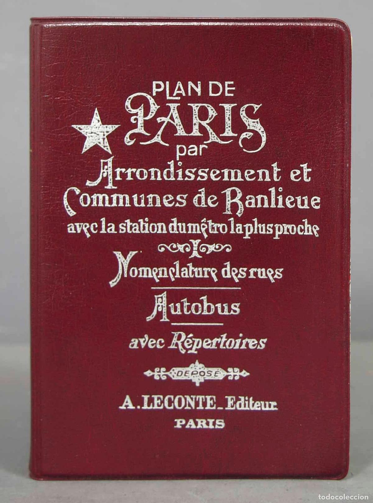 Libri di seconda mano: PLAN DE PARIS PAR ARRONDISSEMENT ET COMMUNES DE BANLIEUE AVEC LA STATION DE METRO LA PLUS PROCHE