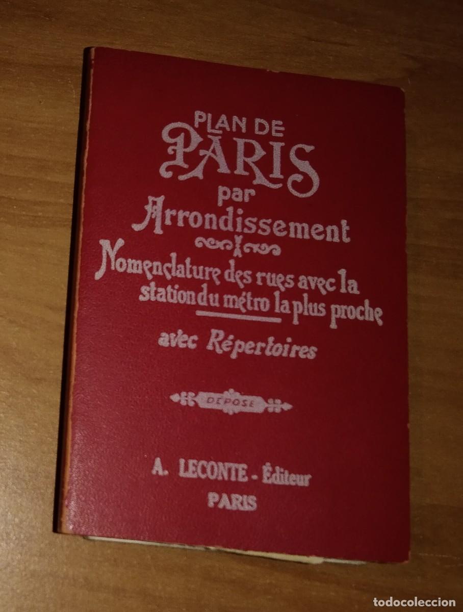 Libros de segunda mano: PLAN DE PARIS PAR ARRONDISSEMENT - A. LECONTE, PARIS - Foto 1