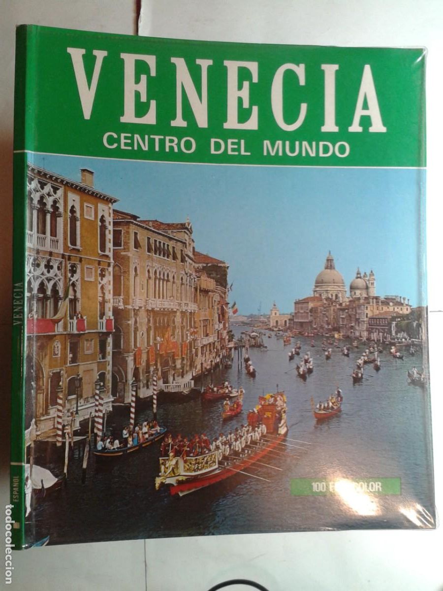 Libros de segunda mano: VENECIA CENTRO DEL MUNDO 100 FOTOCOLOR 1987 BONECHI EDITORE