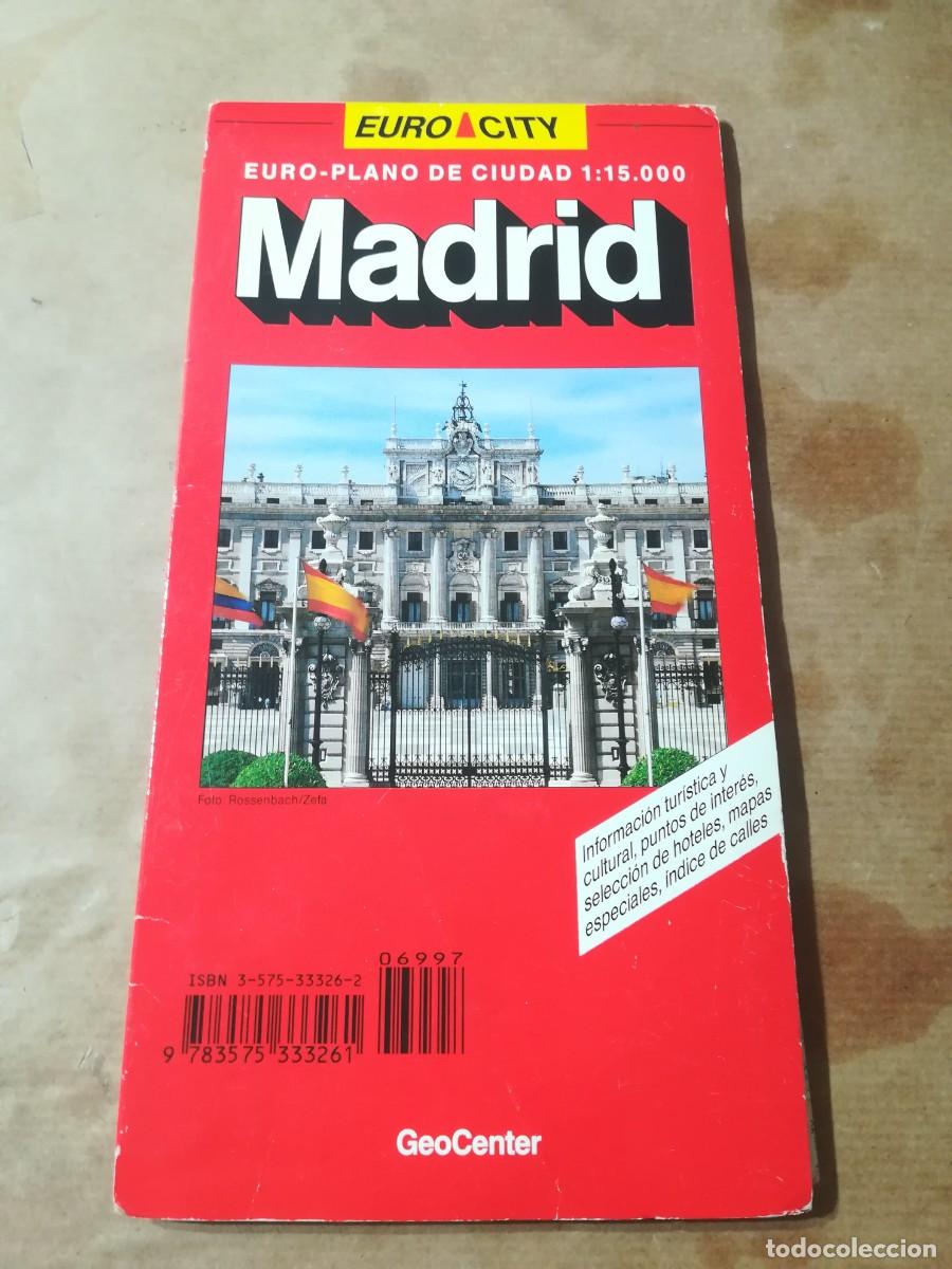 Libri di seconda mano: EURO PLANO DE CIUDAD MADRID / GEOCENTER / AQ-502