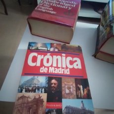 Libros de segunda mano: TRAST LIBRO CRONICA DE MADRID PLAZA JANES